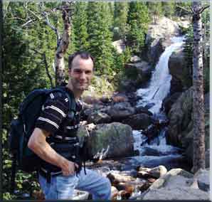 Paul Grant on the trail